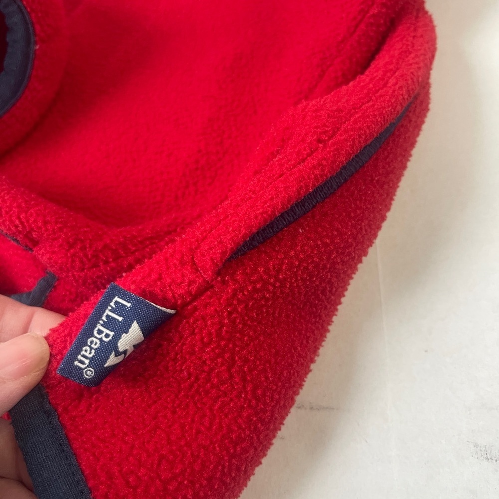 Vintage LL Bean Kids XS Outdoors Fleece Jacket Full Zip - Picture 4 of 4